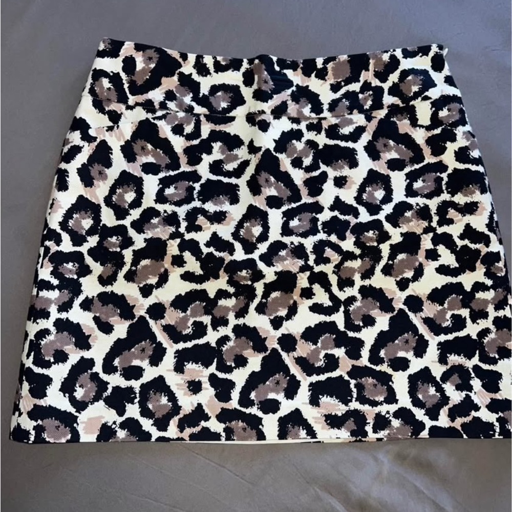 Leopard Print Women's Skirt